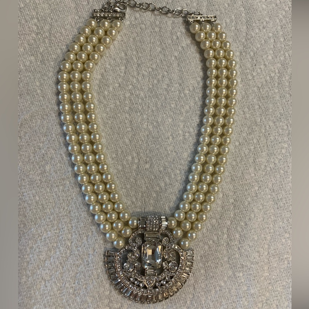 Art Deco style Statement Necklace- new without tags